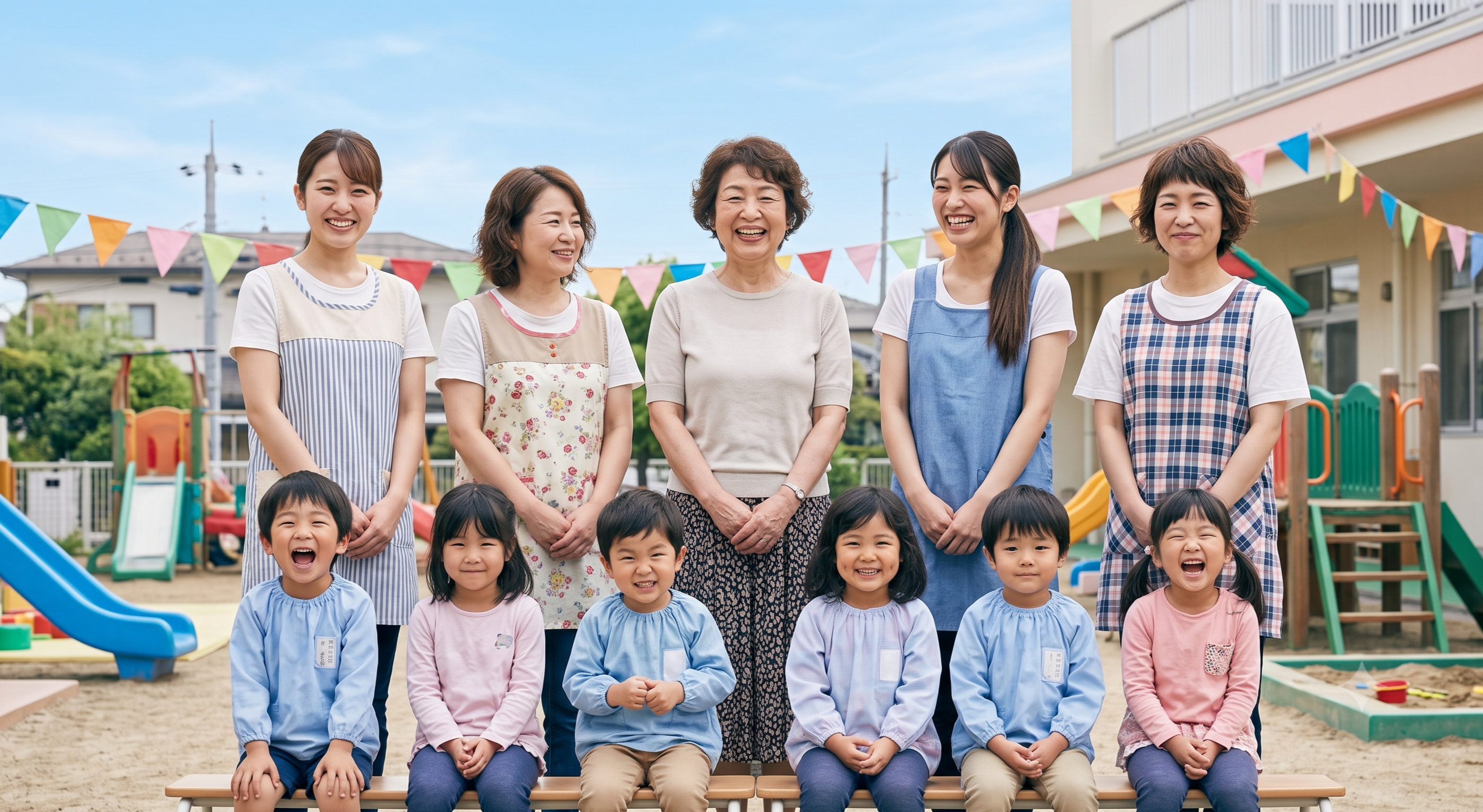 理想の保育園をつくる様子